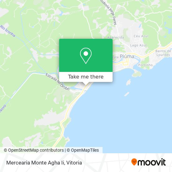 Mercearia Monte Agha Ii map