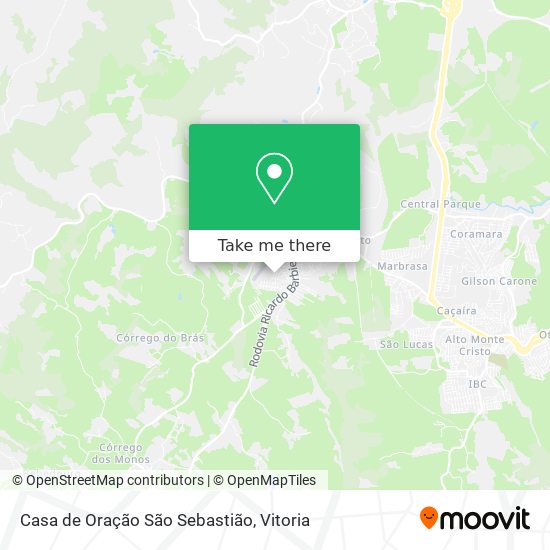 Casa de Oração São Sebastião map