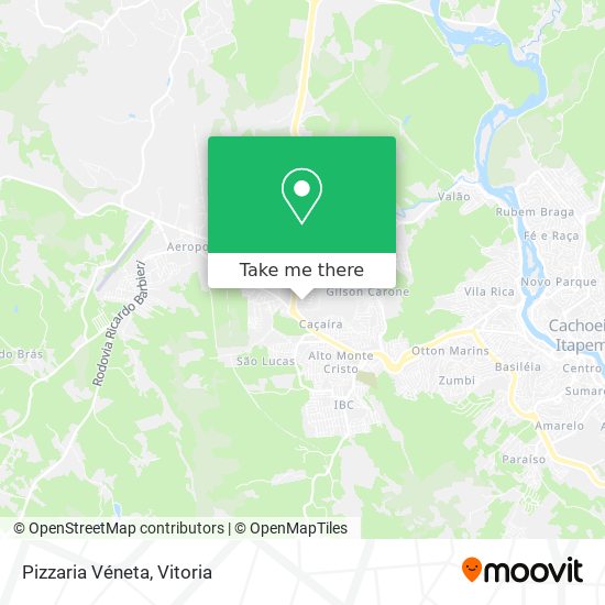 Pizzaria Véneta map