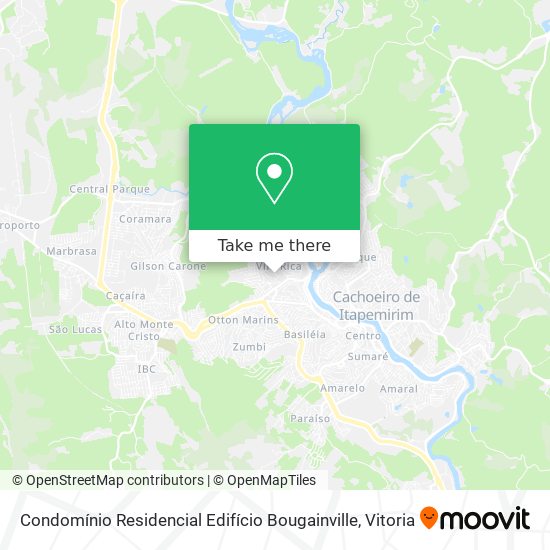 Condomínio Residencial Edifício Bougainville map