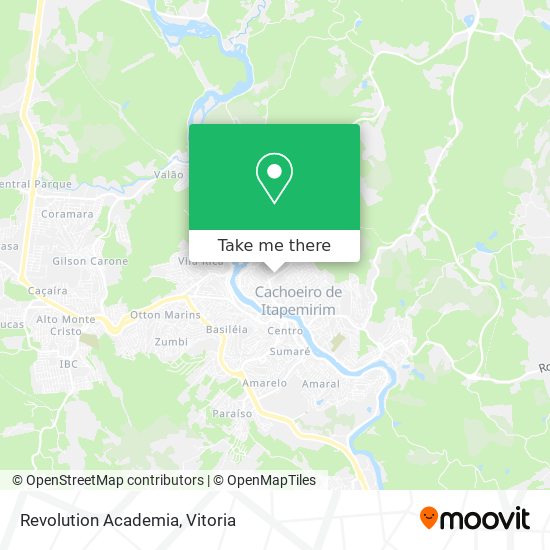 Revolution Academia map