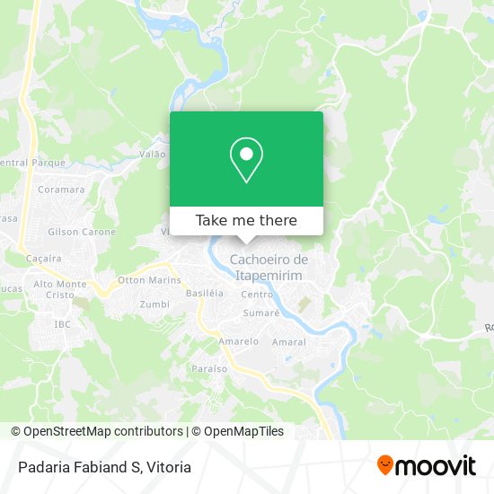 Padaria Fabiand S map
