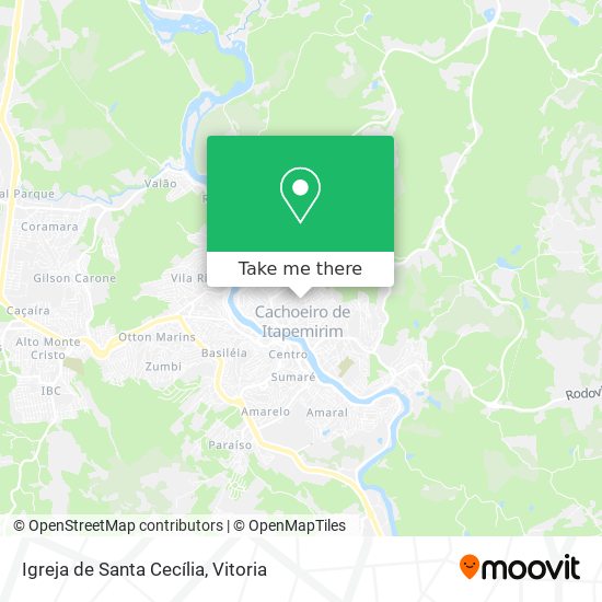 Igreja de Santa Cecília map