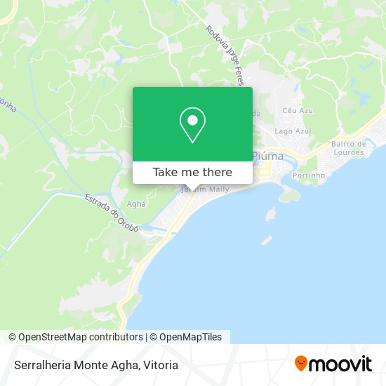 Serralheria Monte Agha map