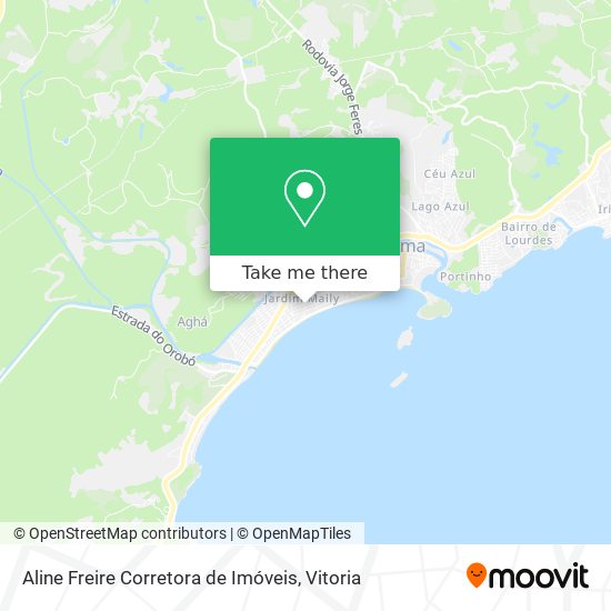 Aline Freire Corretora de Imóveis map