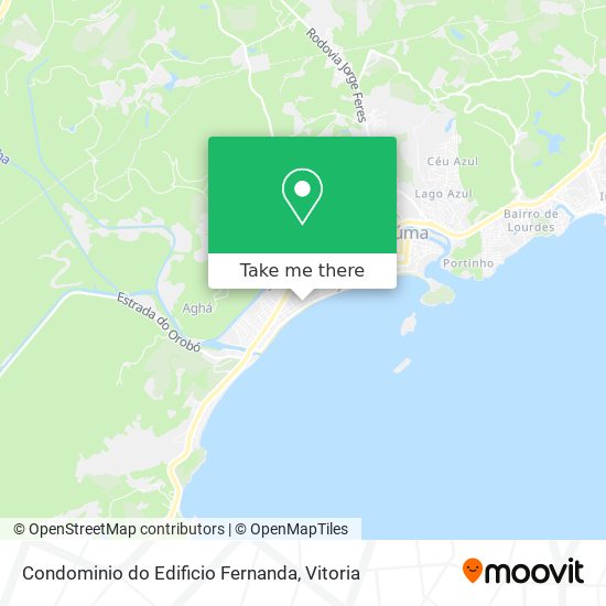 Condominio do Edificio Fernanda map