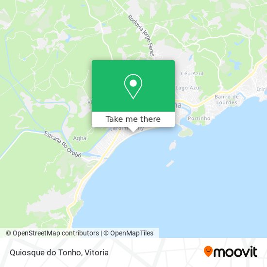 Quiosque do Tonho map