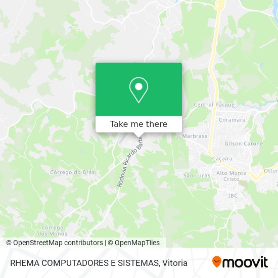 RHEMA COMPUTADORES E SISTEMAS map