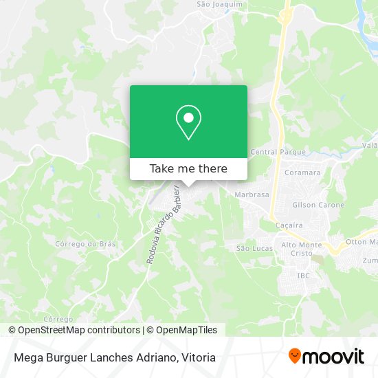 Mega Burguer Lanches Adriano map