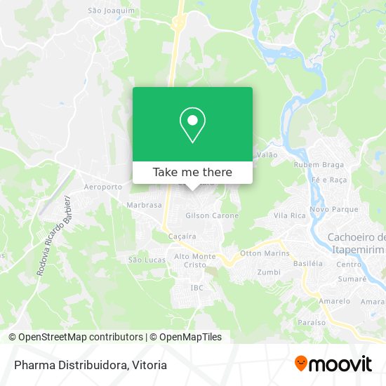 Pharma Distribuidora map