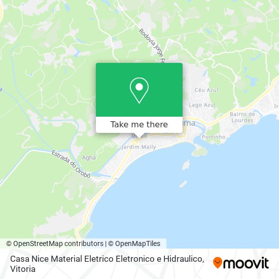 Casa Nice Material Eletrico Eletronico e Hidraulico map