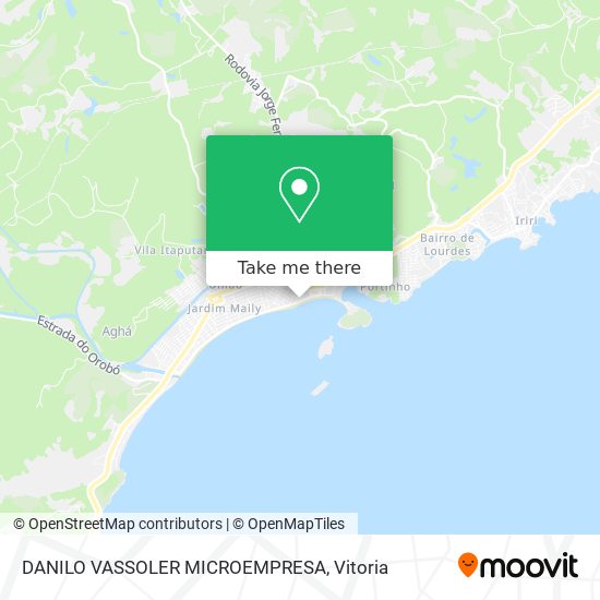 DANILO VASSOLER MICROEMPRESA map
