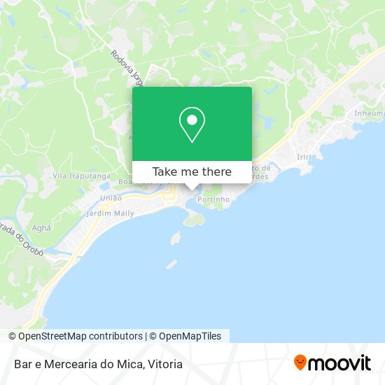 Bar e Mercearia do Mica map
