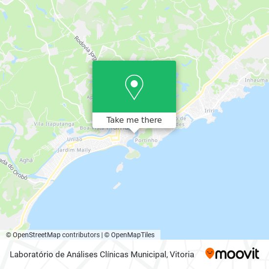 Laboratório de Análises Clínicas Municipal map