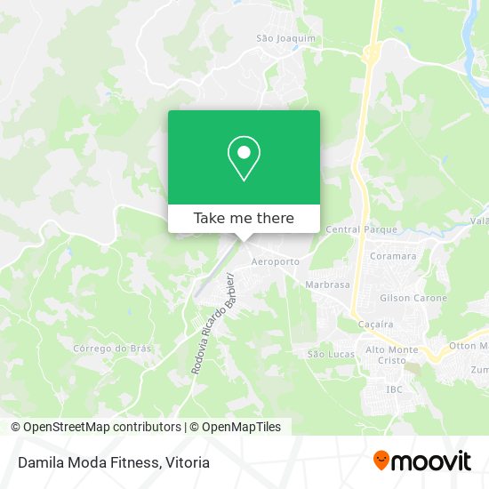 Damila Moda Fitness map