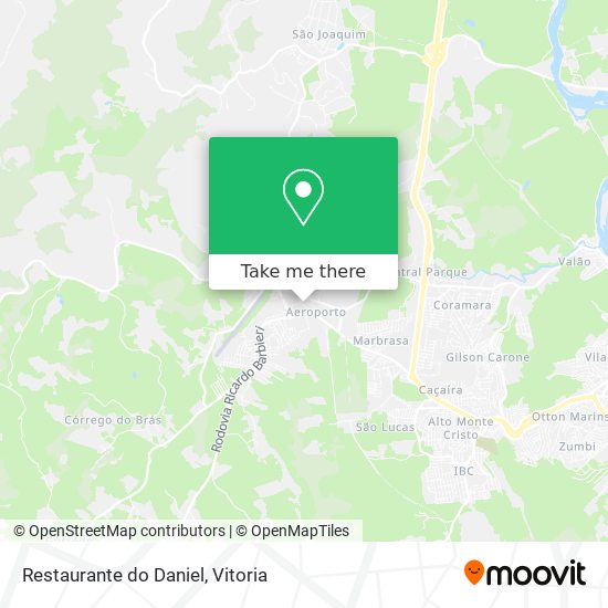 Restaurante do Daniel map