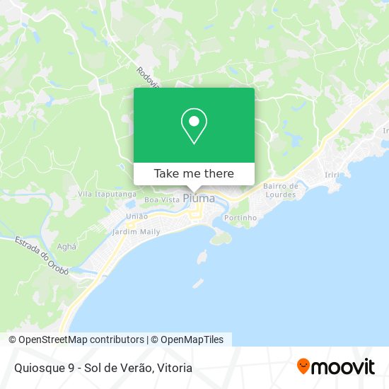 Quiosque 9 - Sol de Verão map