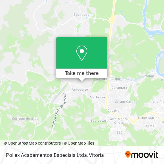 Poliex Acabamentos Especiais Ltda map