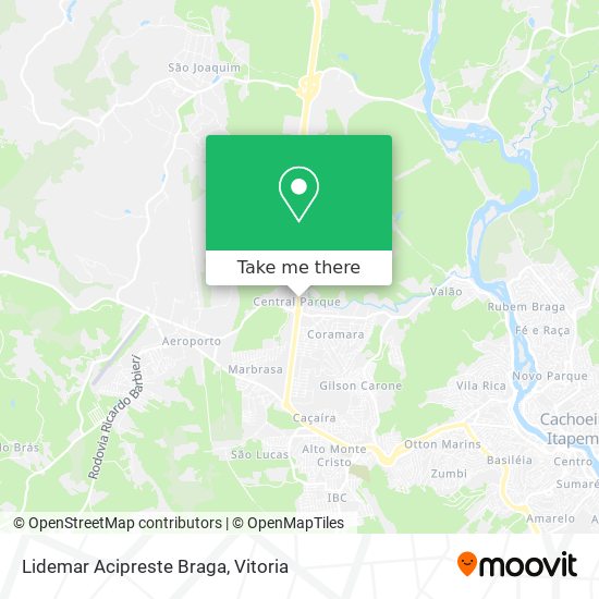 Lidemar Acipreste Braga map