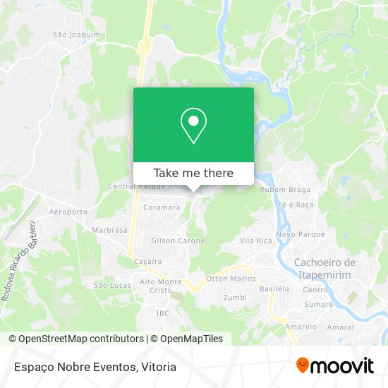 Espaço Nobre Eventos map