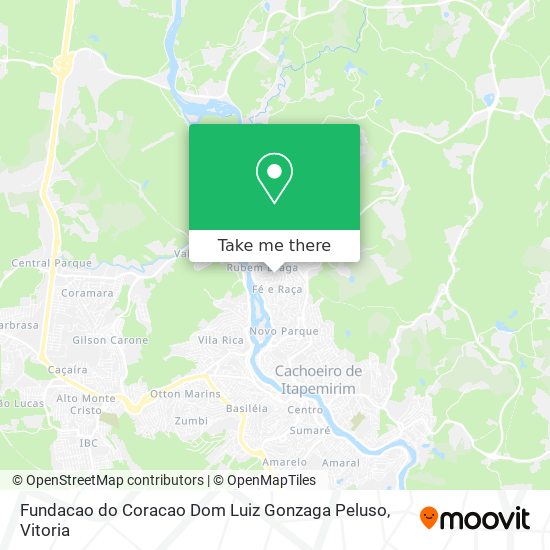 Fundacao do Coracao Dom Luiz Gonzaga Peluso map