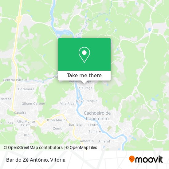 Bar do Zé António map