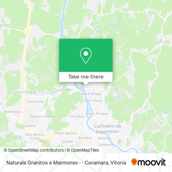 Naturale Granitos e Marmores - - Coramara map