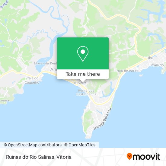 Ruinas do Rio Salinas map