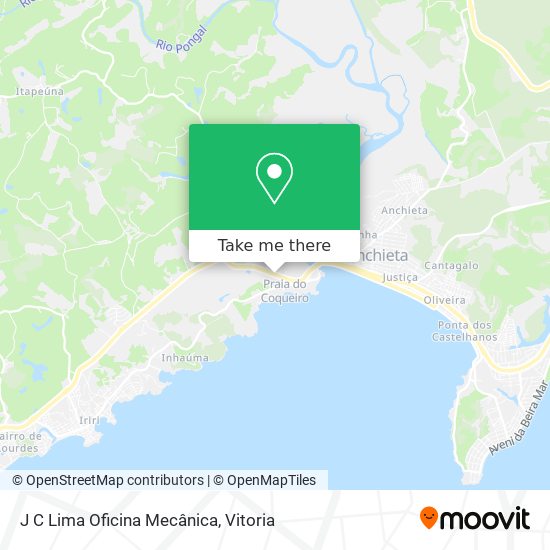 J C Lima Oficina Mecânica map