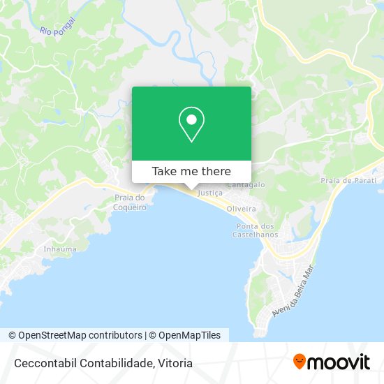Ceccontabil Contabilidade map