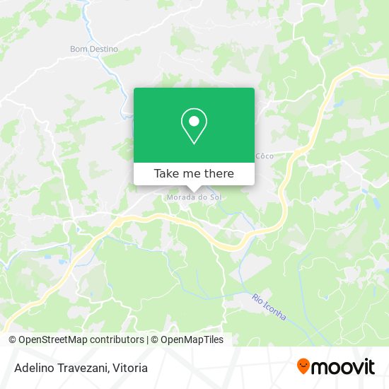 Adelino Travezani map