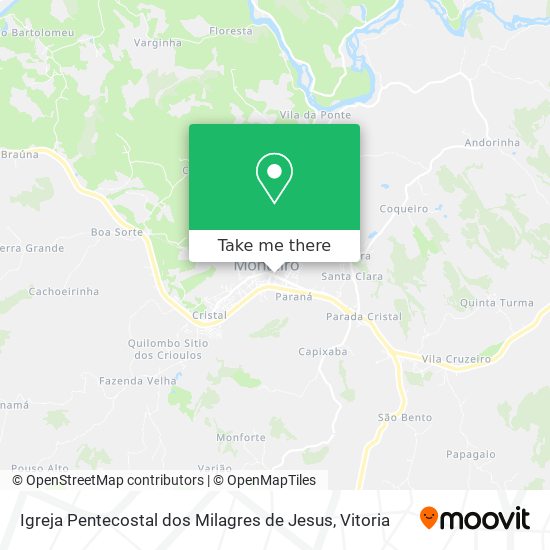Igreja Pentecostal dos Milagres de Jesus map