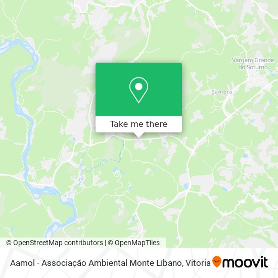 Aamol - Associação Ambiental Monte Líbano map