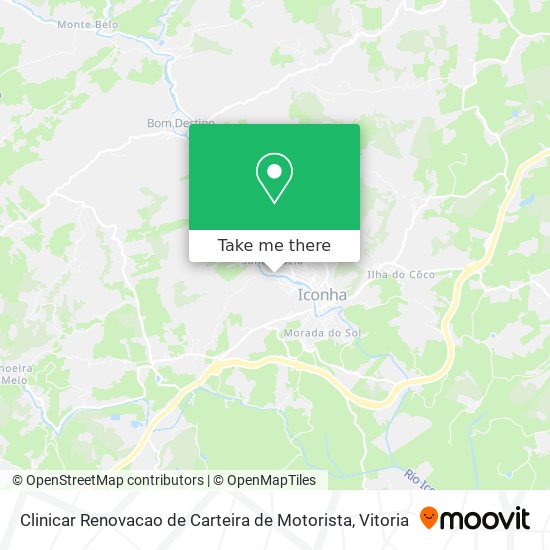 Clinicar Renovacao de Carteira de Motorista map