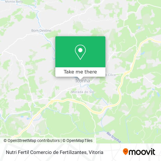 Nutri Fertil Comercio de Fertilizantes map