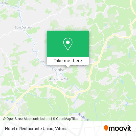 Hotel e Restaurante Uniao map