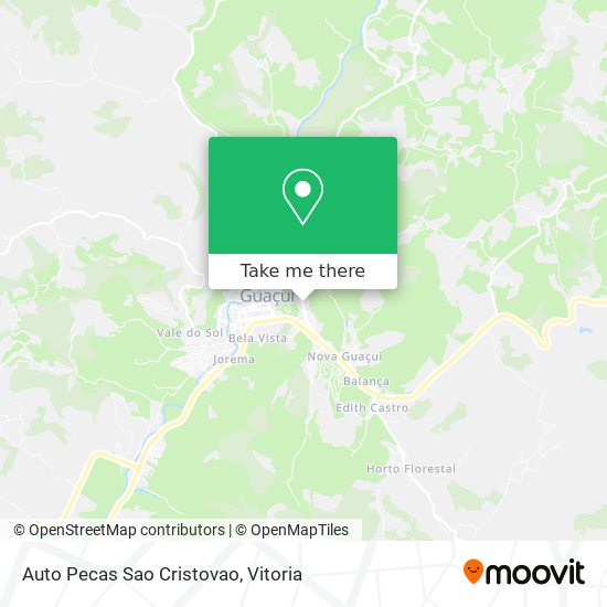 Auto Pecas Sao Cristovao map