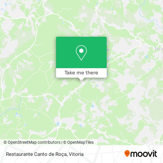 Restaurante Canto de Roça map
