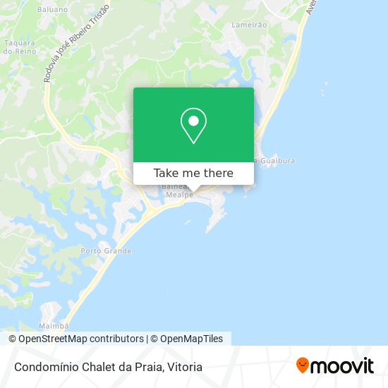 Condomínio Chalet da Praia map