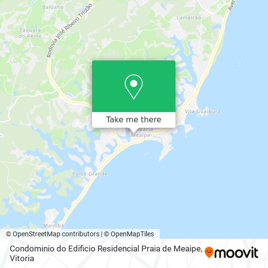 Condominio do Edificio Residencial Praia de Meaipe map