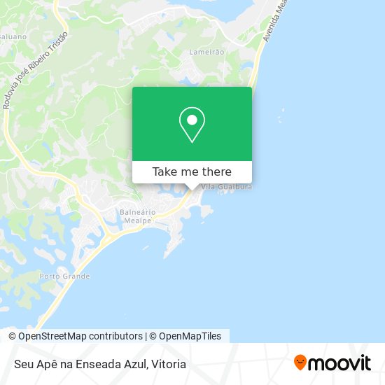 Seu Apê na Enseada Azul map