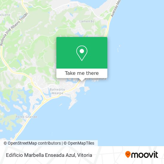 Edifício Marbella Enseada Azul map
