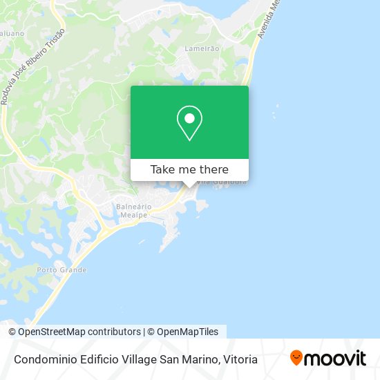Condominio Edificio Village San Marino map