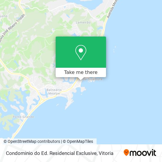 Condominio do Ed. Residencial Exclusive map