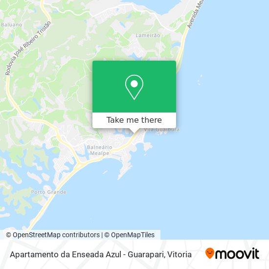 Apartamento da Enseada Azul - Guarapari map