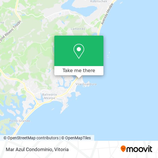 Mar Azul Condomínio map