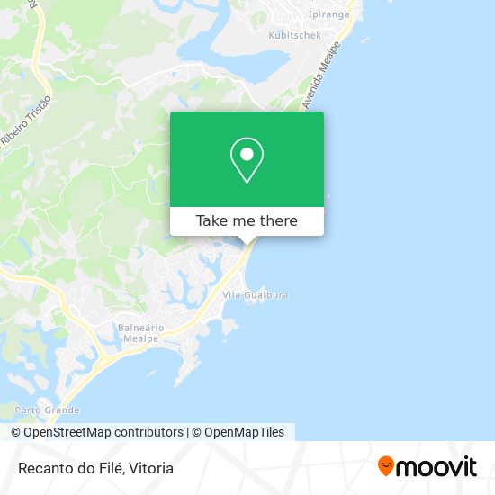 Recanto do Filé map