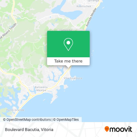 Boulevard Bacutia map