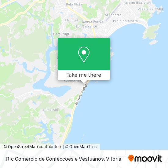 Rfc Comercio de Confeccoes e Vestuarios map