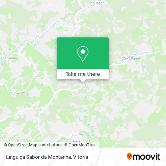 Mapa Linguiça Sabor da Montanha